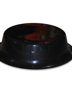 Light pan D1350 black without suspension material